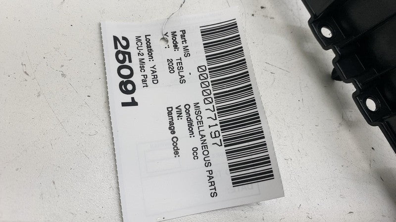 ⭕ 2016-2020 Tesla Model S Media Control Unit Screen Trim Bezel w/ Swit