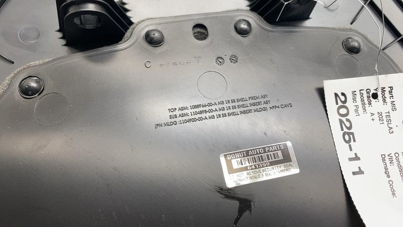 ⭕ 17-23 Tesla Model 3 Front Left or Right Seat Back Shell Cover OEM 10