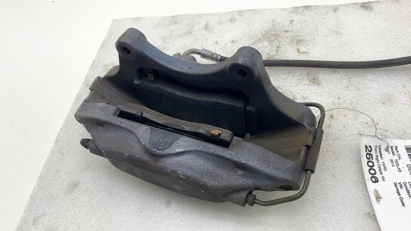 2012-2020 Tesla Model S MS Front Passenger Side Caliper w/ Brake Hose Line Right