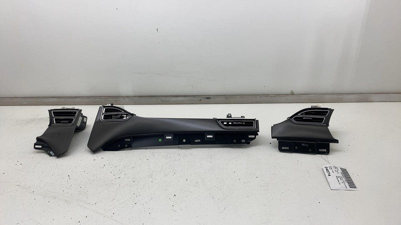 100782100D 12-20 Tesla Model S X Dash A/C Air Vent Outlet Dashboard Trim Panel 1007821-00-D