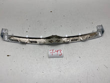 ⭕ 16-20 Tesla Model S Front Upper Bumper Chrome Grille V-Bar Trim 1065233-00-D