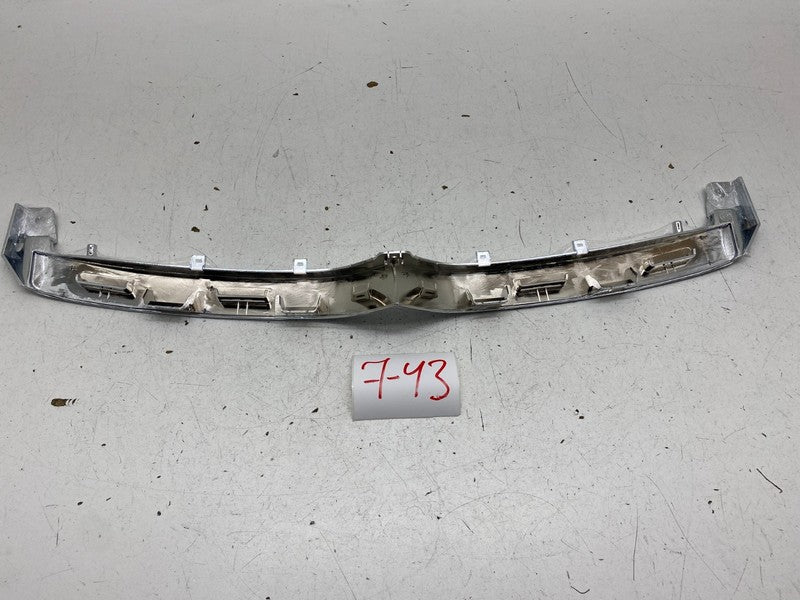 1065233-00-D ⭕ 16-20 Tesla Model S Front Upper Bumper Chrome Grille V-Bar Trim 1065233-00-D