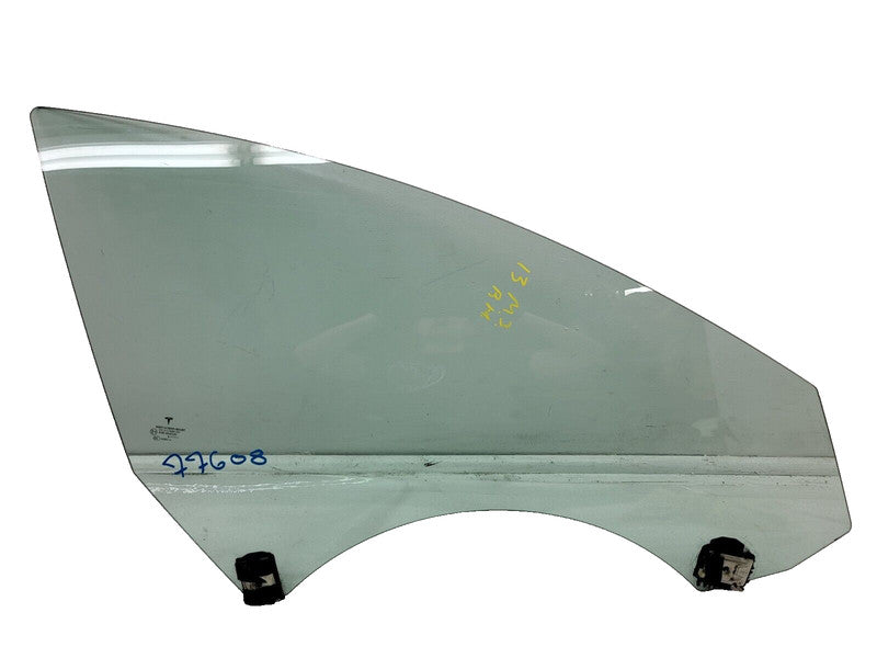 ⭕ 17-19 Tesla Model 3 Front Passenger Side Door Window Glass Right Single Pane
