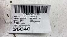 ⭕2016-2020 Tesla Model X Front Caliper w/ Brake Hose Line Right Red 1027622-01-C