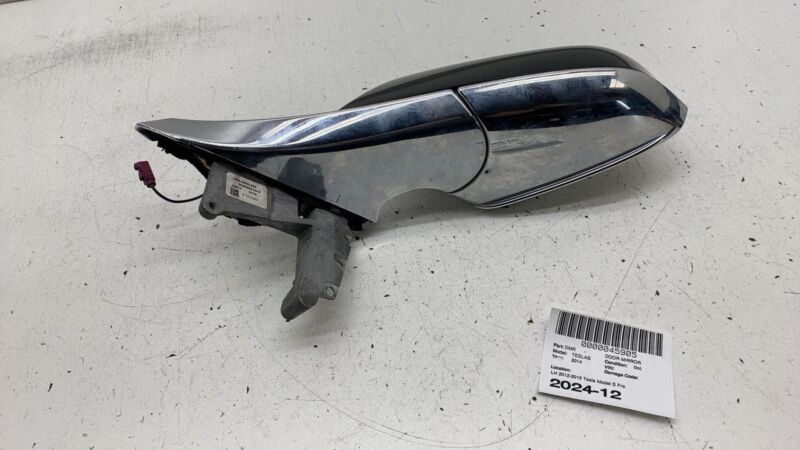 2012-2015 Tesla Model S Driver Left Exterior Rear Side View Door Mirror Assembly