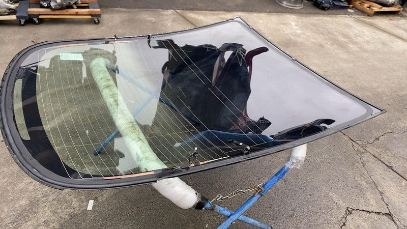 ⭕ 2021-2023 Tesla Model 3 Rear Trunk Panoramic Backlite Roof Glass Bac