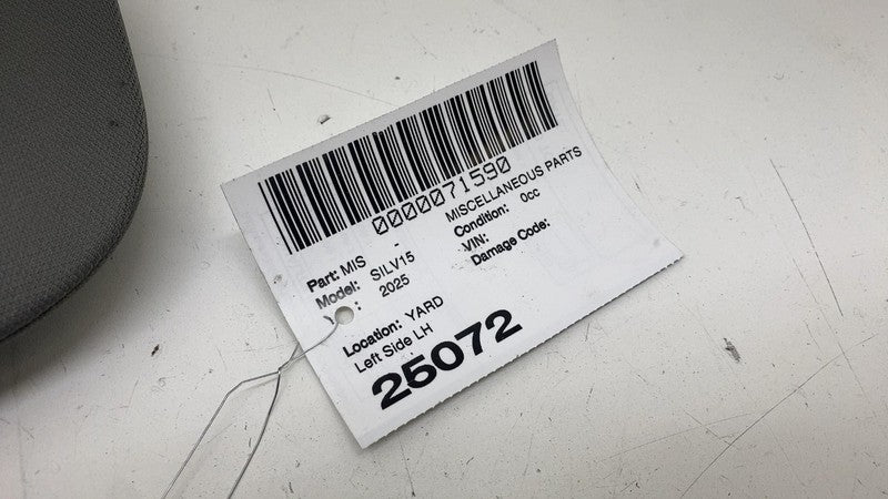 ⭕20-25 Chevrolet Silverado 1500 Front Left & Right Windshield Sun Visor Sunvisor