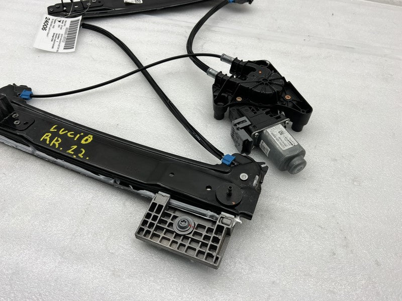 ⭕2022-2024 Lucid Air Rear Right Side Window Regulator & Motor Assy P11