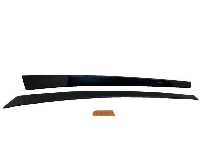 ⭕ 2016-2020 Tesla Model S Left & Right Panoramic Roof Applique Trim Molding Assy