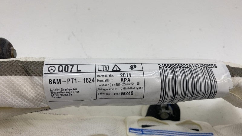 ⭕ 13-19 B-Class W246 W242 Driver Side Roof Curtain SRS Airbag Left A24