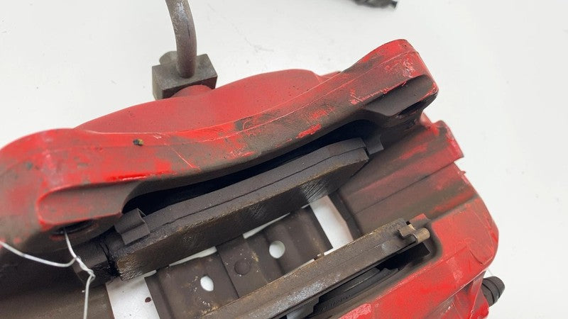 ⭕ 2012-2020 Tesla Model S Rear Caliper Red w/ Brake Hose Line Left 104