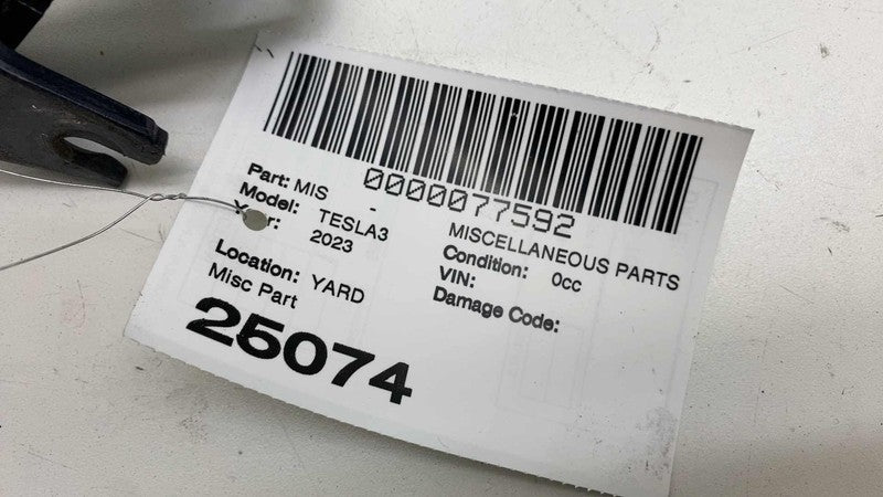 ⭕ 2017-2023 Tesla Model 3 Front Right Door Upper & Lower Hinge Closure