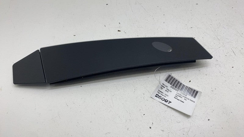 110043700C ⭕ 17-23 Model 3 Left B-Pillar Applique Glass Trim Molding w/ Camera 1100437-00-C