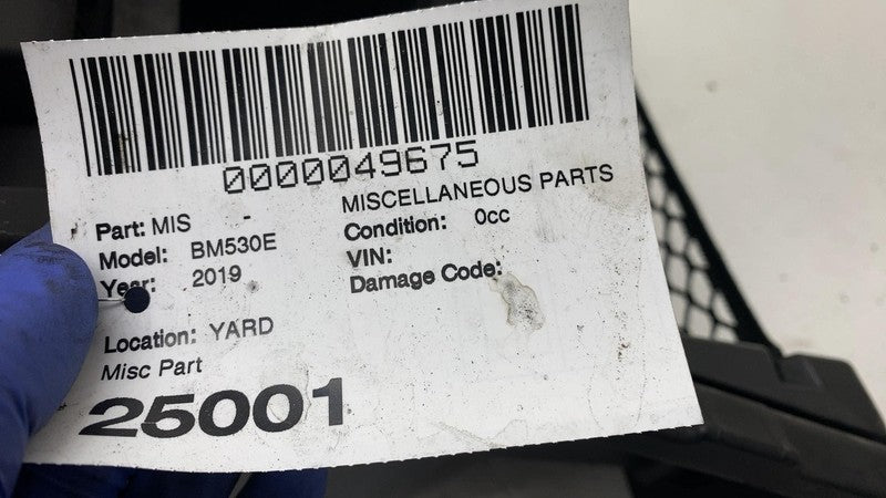 51477378505 2018-2023 BMW 530e G30 Rear Driver Side Trunk Cargo Storage Bin Compartment Box