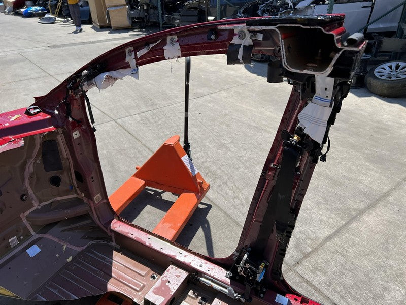2016-2020 Tesla Model X Right A + B Pillar Door Frame & Quarter Structural Cut