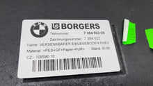 2021 BMW 530e G30 Trunk Boot Foot Liner Carpet OEM 7384922-08