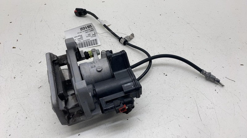 ⭕ 17-25 Tesla Model 3 M3 Rear Left Caliper w/ Brake Hose Line BASE 104