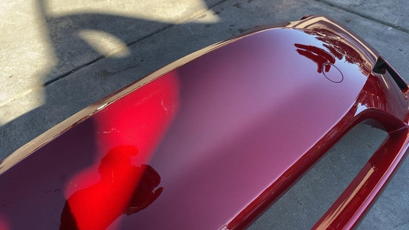 ⭕ 2024 Model Y MY Front Bumper Cover Red PR01 Non-Park Sensor Type 149