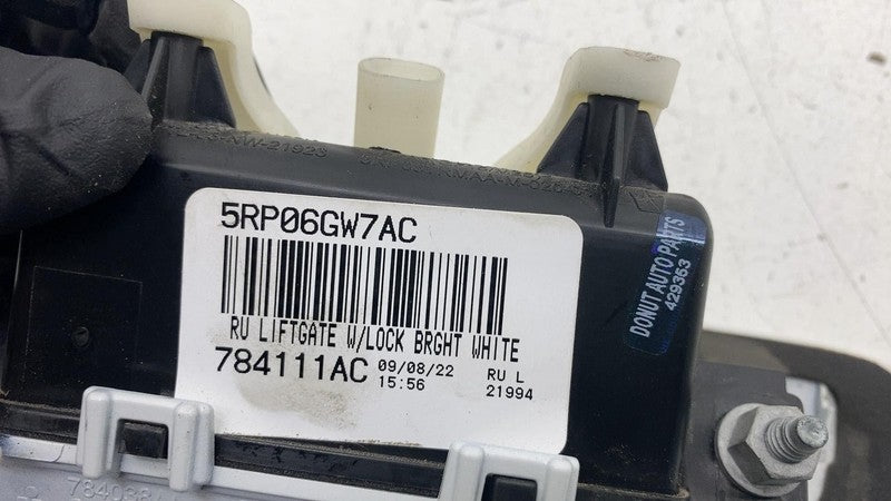 ⭕ 2017-2022 Chrysler Pacifica Liftgate Door Release Handle White PW7 5