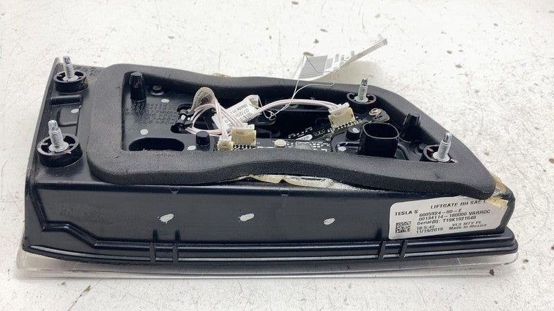 ⭕ 2012-2022 Tesla Model S Rear Right Taillight LED Inner Tail Lamp 600