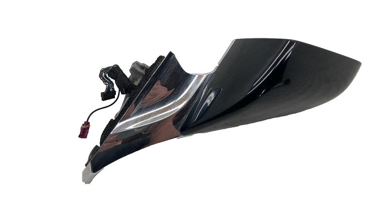 ⭕ 12-15 Model S Driver Side Rear View Door Mirror Left Black - PBSB 60