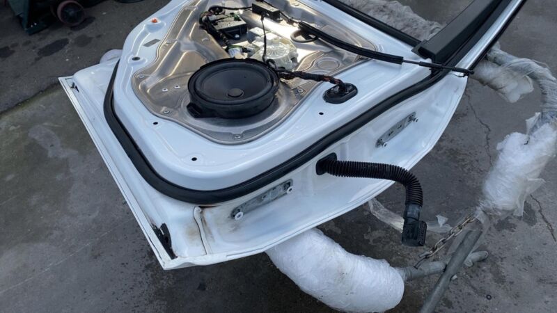 ⭕ 2010-2016 Mercedes-Benz E350 E400 Rear Driver Side Door Shell Panel Left White