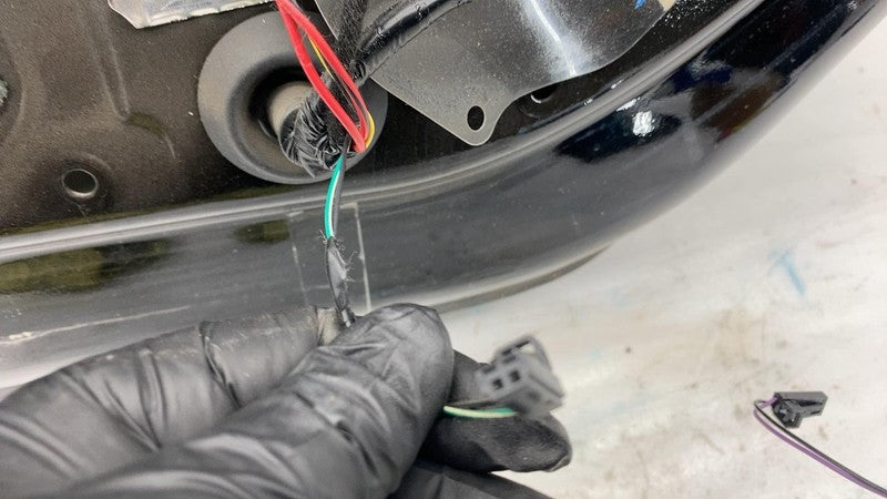 ⭕ 16-20 Tesla Model S Rear Side Door Shell Panel Right Black PBSB 6006