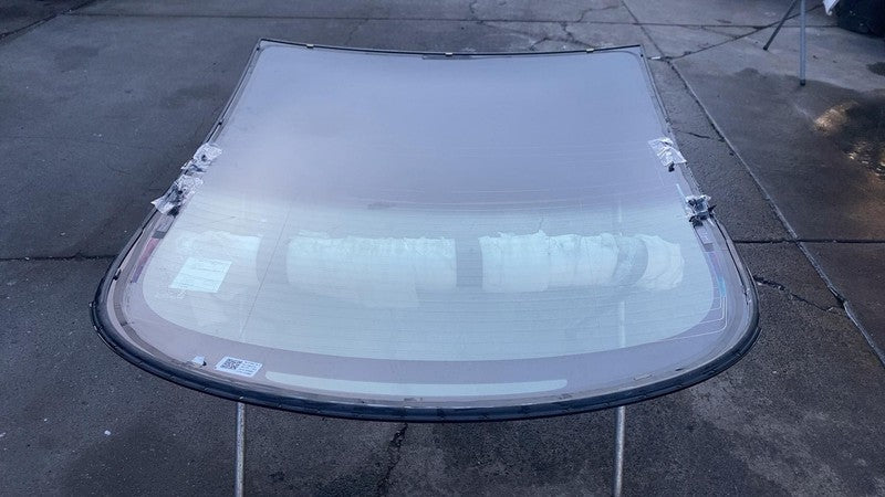 ⭕ 21-23 Model 3 M3 Rear Trunk Panoramic Backlite Glass Back Section 14