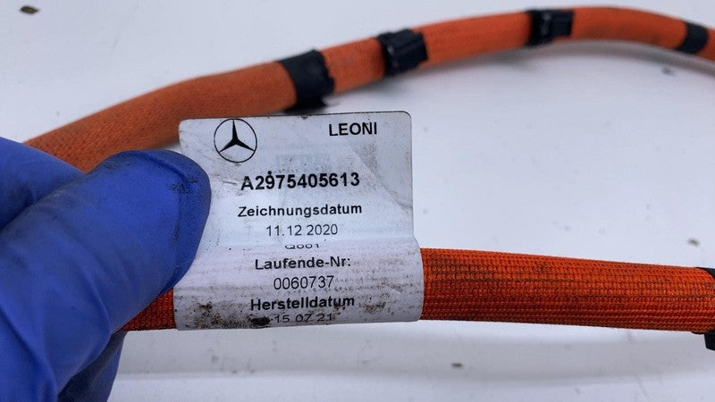 A2975405613 ⭕2022 Mercedes-Benz EQS 450+ Inverter Converter Wiring Harness Cable A2975405613