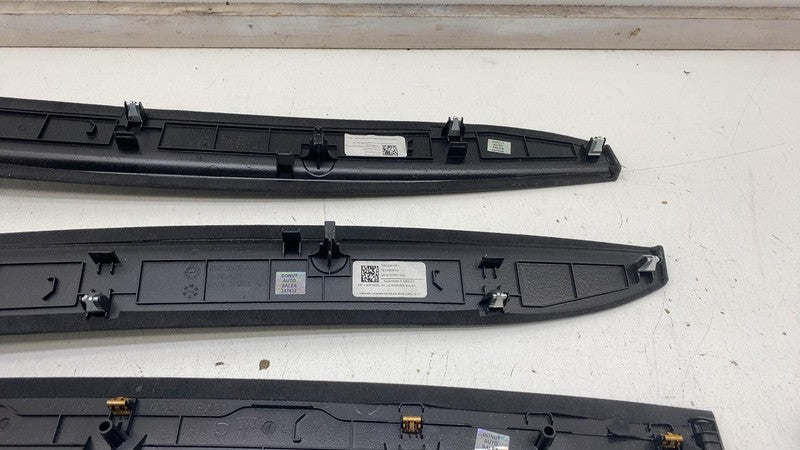 16-20 Model X Falcon Door Mid Gaphider Interior Trim+Sunvisor Bezel 10