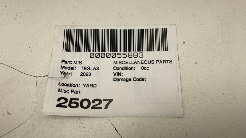 108128101G 2017-2023 Tesla Model 3 M3 Rear Left or Right 2nd Row Seatbelt Retractor LH = RH