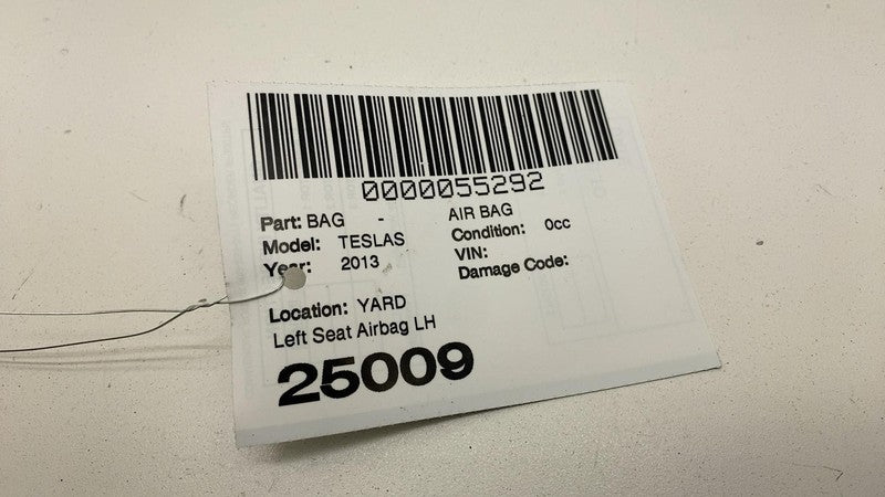 ⭕ 2012-2017 Tesla Model S MS Front Driver Side Seat Airbag Left OEM 10