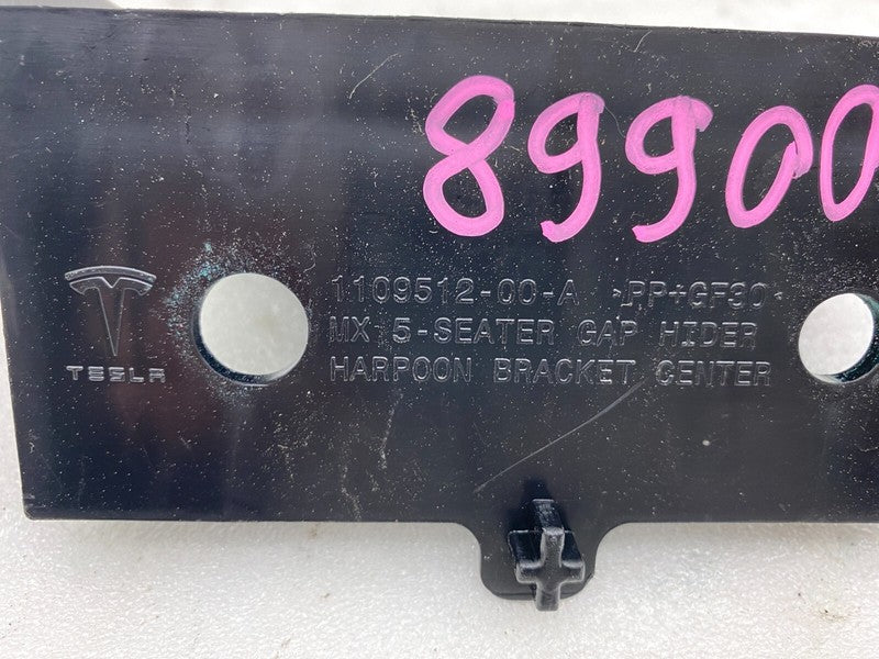 ⭕ 16-20 Model X MX Rear 3rd Row 5-Seater Gap Hider Harpoon Bracket 110