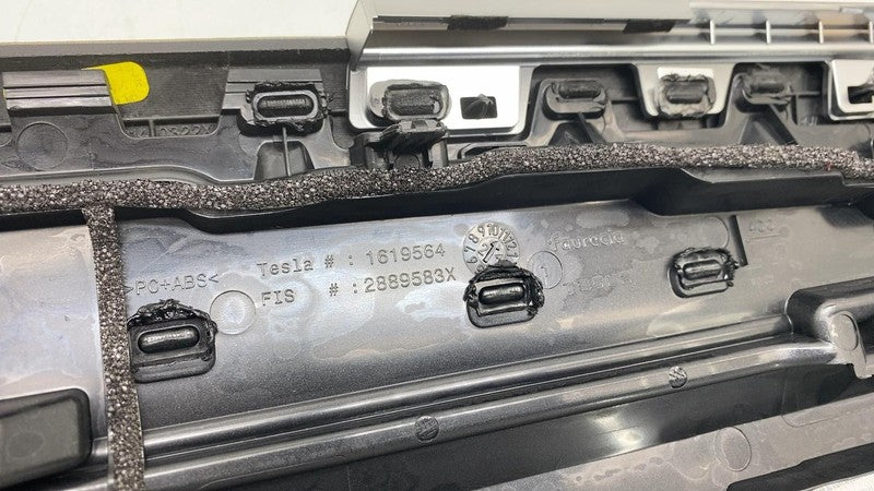 ⭕ 20-24 Model Y MY Dashboard Wood Instrument Panel Cover Trim Bezel 16