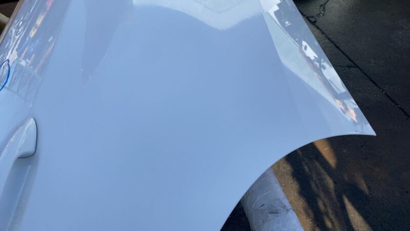 ⭕ 14-16 Mercedes-Benz E350 E-Class Rear Passenger Right Door Assembly White 149