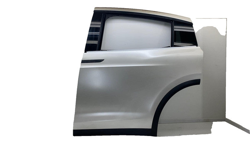 ⭕ 16-24 Tesla Model X Rear Driver Side Falcon Door Shell Panel Left White - PPSW
