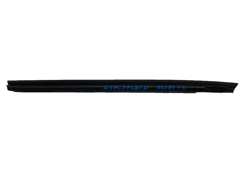 ⭕ 21-24 Model S Front Passenger Side Door Window Inner Belt Rubber Seal Right RH