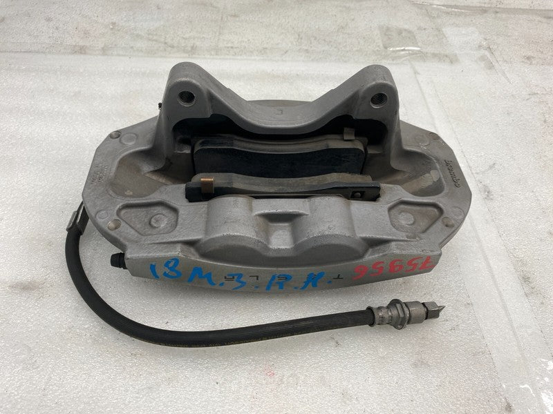 104462200D ⭕ 2017-2023 Tesla Model 3 Front Right Caliper w/ Brake Hose Line RH 1044622-00-D