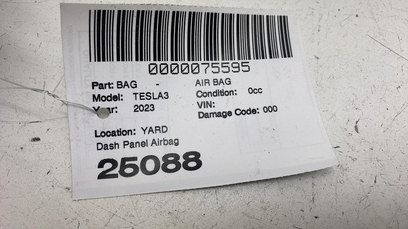 107782300G ⭕ 2017-2023 Tesla Model 3 M3 Front Passenger Side Dash Airbag Right 1077823-00-G