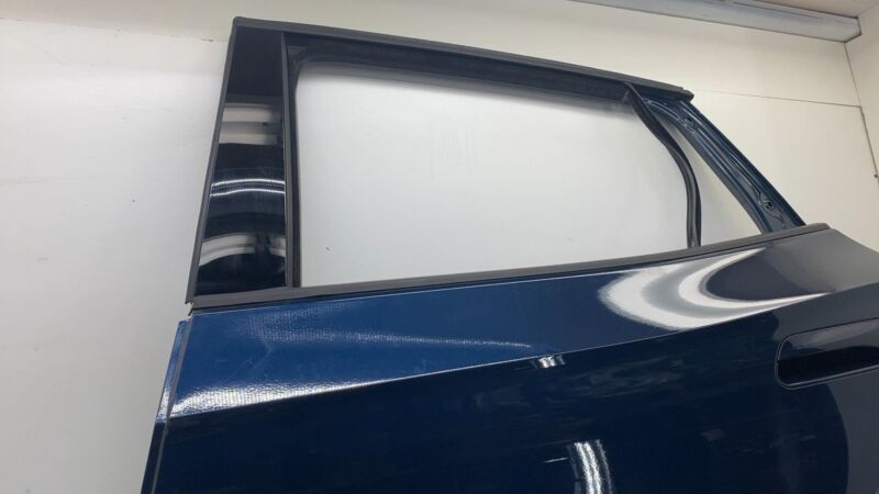 ⭕2023 Volkswagen ID.4 Rear Driver Side Door Shell Panel Cover Left Assembly Blue