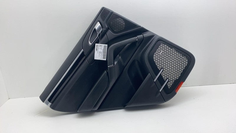2011-2018 Porsche Cayenne S Rear Left Interior Door Panel Trim Cover Black OEM
