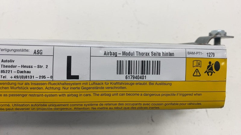A2468500302 ⭕ 13-19 Mercedes-Benz B-Class W246 W242 Rear Driver Side Airbag Left A2468602302