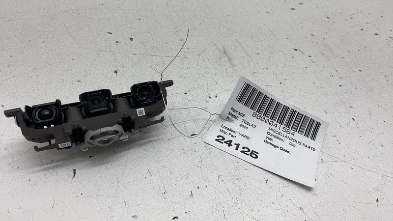 ⭕ 24-25 Tesla Model 3 Front Windshield Rear View Mirror Triple Camera Assembly