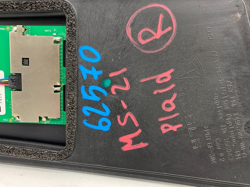 1496709 00 B ⭕2021-2023 Tesla Model S Right B-Pillar Applique Glass w/ Camera RH 1496709-00-B