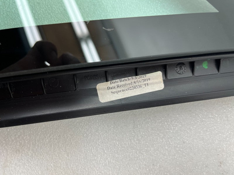 E6 43R-008010 ⭕ 2012-2020 Tesla Model S Rear Passenger Side Quarter Fixed Glass Right Assembly