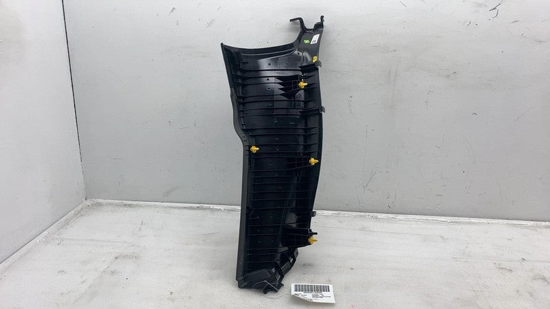 P11-NSL0BA-02 ⭕ 22-24 Lucid Air Bolster Panel Left Driver Leather Graphite OEM P11-NSL0BA-02