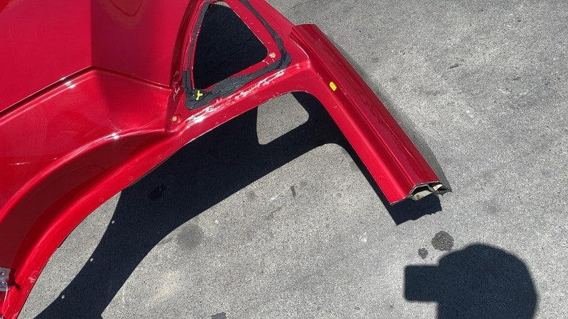 ⭕ 2020-2023 Tesla Model Y Rear Right Quarter Panel Structural Cutout RH Red PPMR