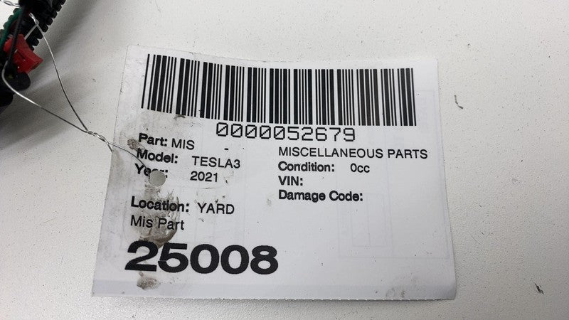 106795900E 2017-2023 Tesla Model 3 M3 Rear Bumper Wiring Harness Cable Wire Loom Assembly