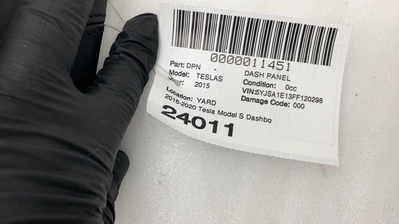 ⭕ 16-20 Tesla Model S Dashboard Instrument Panel Dash Top Pad Cover 10