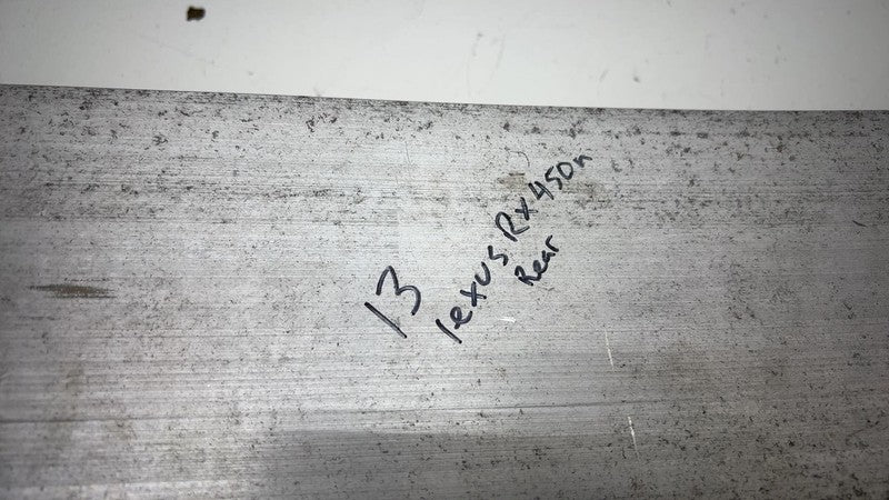 ⭕10-15 Lexus RX350 RX450 Hybrid Rear Bumper Reinforcement Impact Bar 5